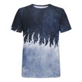 thumbnail image 5 of COSFO Crew Neck Men Shirts Casual Short Sleeve Tops Pullover Breathable Loose Vintage Mens Graphic Tees, 5 of 5