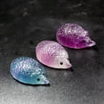 thumbnail image 5 of MATROOY Natural Quartz Crystal skull Carved Rainbow fluorite Hedgehog Stone Healing, 5 of 9