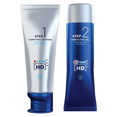 Crest Gum Detoxify + Whitening 2 Step Toothpaste, 4.0 oz and 2.3 oz