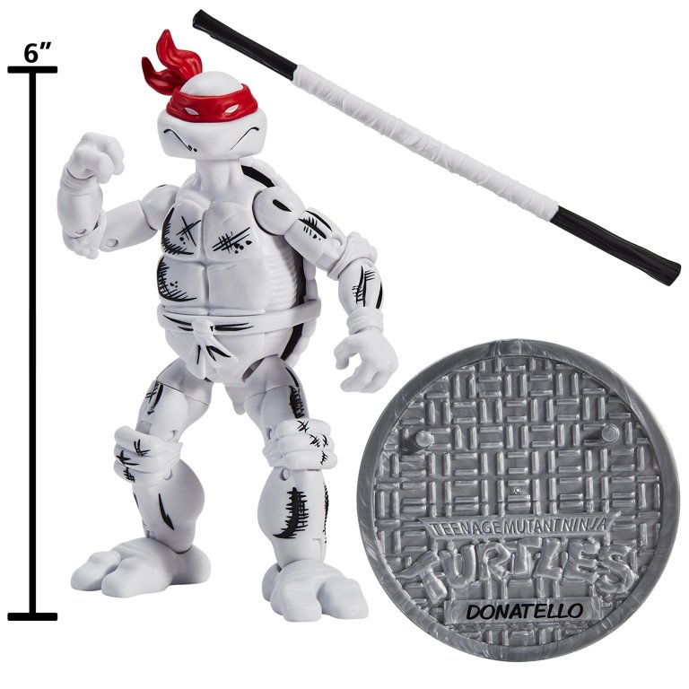 Teenage Mutant Ninja Turtles Black & White Donatello - Walmart.com
