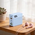 thumbnail image 1 of USB Wall Charger Block Multi Port Fast Charging Adapter, 5 Port USB Charger for Phone Tablet Laptop Accessories, Compact Power Adapter for Home Travel Office Charging Use, 1 of 6