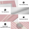 thumbnail image 6 of Pink Beige Striped Outdoor Rug for Patio/Deck/Porch, Non-Slip Large Area Rug 6 x 9 Ft, Modern Farmhouse Retro Lines Indoor Outdoor Rugs Washable Area Rugs, Reversible Camping Rug Carpet Runner, 6 of 8