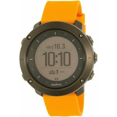Suunto Men's Traverse SS021844000 Orange Silicone Quartz Watch