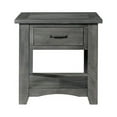 thumbnail image 6 of Home Square 2-Piece Set with 2 Drawer Coffee Table & End Table in Gray, 6 of 10