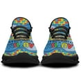 thumbnail image 6 of Autism Elephant Family Shoes Trail Running Shoe Non-Slip Breathable Comfortable Sneakers Black Size 4.5, 6 of 7