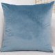 thumbnail image 1 of Housse De Coussin En Velours Bleu Clair 50x50 Cm Housse De Coussin Dcorative Pour Canap Housse De Coussin Super Douce Pour Salon Chambre Coucher, 1 of 5