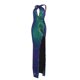 thumbnail image 5 of Gibobby Vestidos largos elegantes Vestido largo de lentejuelas para mujer con cuello drapeado y vestido sin espalda sexy con abertura(Verde,CH), 5 of 5