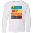 thumbnail image 3 of Inktastic Table Tennis Player Long Sleeve Youth T-Shirt, 3 of 5