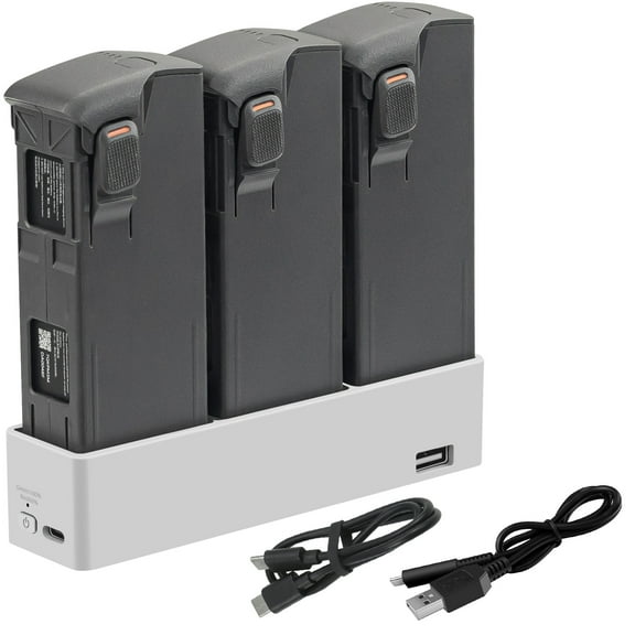 Avata 2 Drone Battery Charger Manager Battery Saver, Multi-Functional USB Charging Hub for DJI Avata 2, Support PD 65W Fast Charging