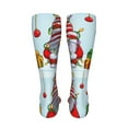 thumbnail image 6 of KLL Funny Christmas Gnome Print Cool Socks Men's Women's Crew Socks Funny Crazy Novelty Stockings, 6 of 8