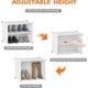 thumbnail image 5 of Zapatero de 8 niveles, organizador para armario, con 32 pares de zapatos, ideal para entrada, dormitorio y pasillo., 5 of 5