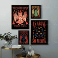 thumbnail image 5 of Cat Funny Fantastic Abstract Cartoon Photo Comic Posters Canvas Painting and Prints Wall Art Picture for Living Room Home Decor, 5 of 5