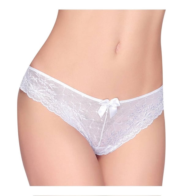 Tanga Ilusión Talla M Blanco