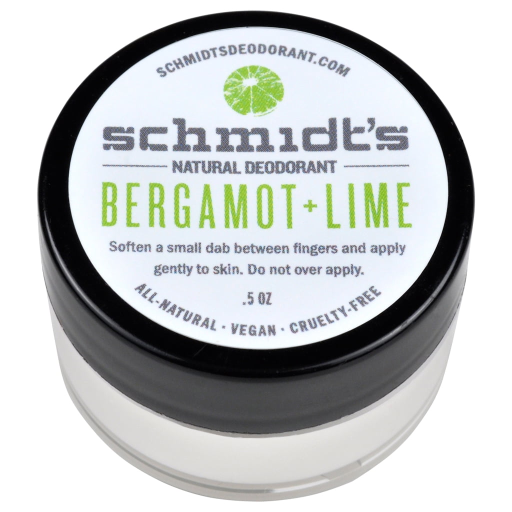 Schmidt's Deodorant Bergamot + Lime Deodorant Jar 0.5 oz