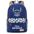 thumbnail image 1 of Disney Stitch-Mochila escolar para niños y niñas, bolsa de viaje para ordenador portátil, color rosa, 1 of 1
