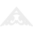 thumbnail image 2 of Ekena Millwork 72"W x 42"H x 1"P (14/12) Pitch Preston Architectural Grade PVC Gable Pediment, 2 of 5