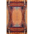 thumbnail image 3 of Unique Loom Estrella Collection Area Rug - Selene (5' 1" x 8' Rectangle Orange/Black), 3 of 7