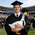 thumbnail image 4 of Pet for ready Graduation Ensemble with Goose Theme Accessory Set for Indoor Outdoor Events, 4 of 6