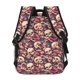 thumbnail image 4 of Easygdp Skull rock record artist Mochila Ergonómica Versátil para Laptop - Múltiples Bolsillos, Correas Ajustables, Unisex para Escuela, Viajes y Actividades al Aire Libre-One Size, 4 of 5