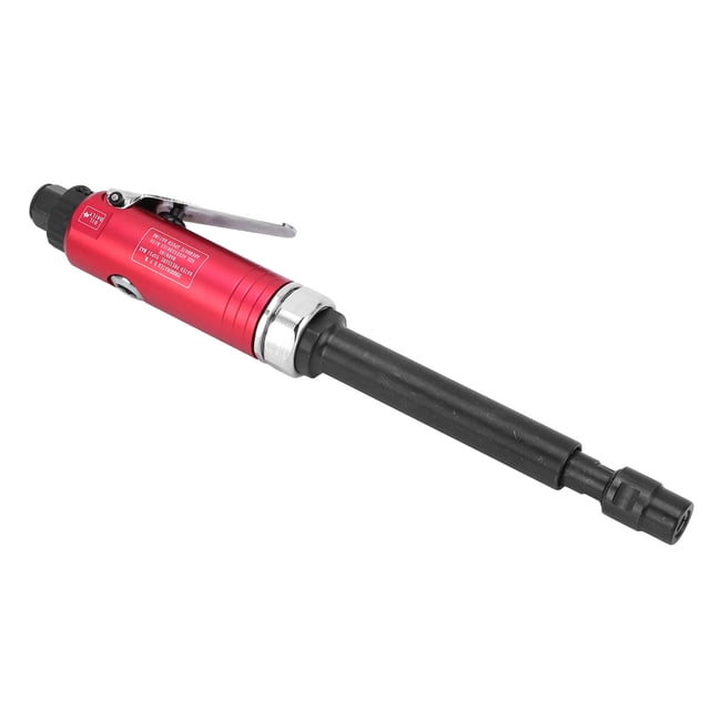 Extended Die Grinder, 20000RPM Pneumatic Grinding Tool Aluminum Alloy Intake Adjustment Smoothly Operation For Wood Craft Processing Japanese Style,European Style,American Style