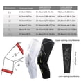 thumbnail image 3 of Homesteed Anti Collision Knee Protector Compression Leg Cover for Basketball Football Volleyball Wrestling with Impact Cushion and Support Fit 1 pc, 3 of 9