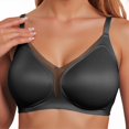 thumbnail image 1 of Brasier sin Varillas Mujer Sujetador de Mujer con Copas Grandes, Push up, sin Aros, de Satén, con Soporte Suave y Transpirable Grande, 1 of 3