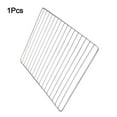 thumbnail image 4 of 2 Pcs Stainless Steel Grill Net Square Grill Plate Bacon Thickened Encryption Carbon Furnace Suitable For Grill, 4 of 11