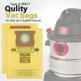 thumbnail image 6 of Type H 9067100 Vacuum Filter Bags Replacement for Shop Vac 5-8 Gallon Vacuums,Replace Part 90671 9067100, 6 of 6
