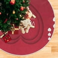 thumbnail image 5 of Coolnut Valentine's Day Tree Skirt Home Decoration Large Round Love Hearts Christmas Tree Skirt for Holiday Party Home Christmas Day Ornaments48", 5 of 6