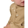 thumbnail image 6 of Modern Moments by Gerber Baby Boy Henley Dumpling Romper with Kanga Pocket, Sizes 0/3 Months - 24 Months, 6 of 10