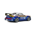 thumbnail image 4 of Solido 2022 Porsche 964 RWB Bodykit No 1 Rauhwelt Racing Livery Coupe Blue and White 1:18, 4 of 8
