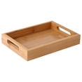 thumbnail image 1 of Plateau en Bambou Plateau Ménager pour Tasse à Thé Plateau à Thé Plateau en Bois pour Hôtel Restaurant Plateau pour Pain Plateau de Barbecue, 1 of 9