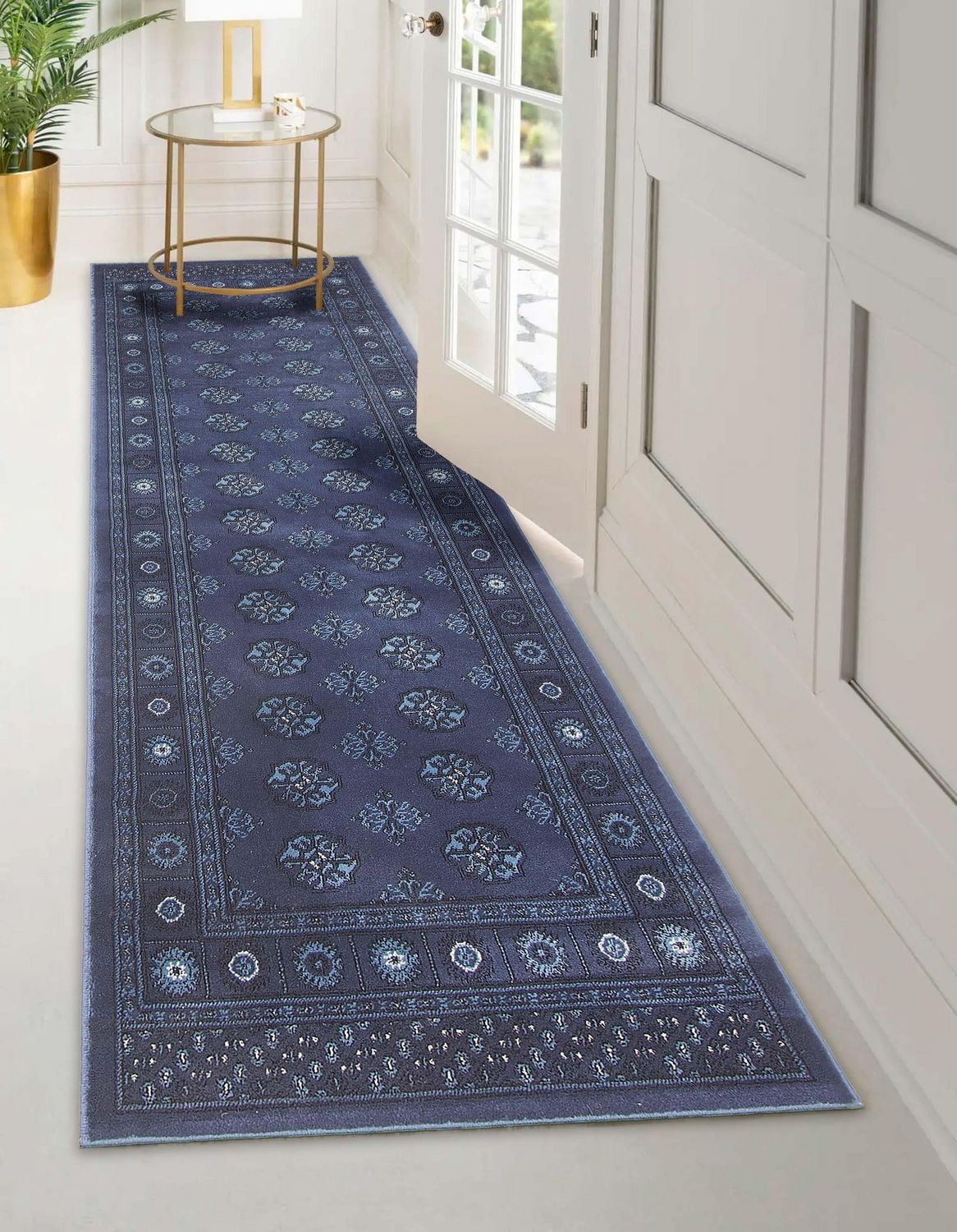 ECARPET Bokhara Oriental Area Rug for Living Room