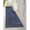 thumbnail image 1 of ECARPET Bokhara Traditional Oriental Area Rug, Classic Geometric Pattern, 1 of 9