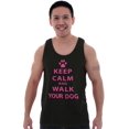 thumbnail image 5 of Keep Calm Walk Your Dog Pet Owner Tank Top T Shirts Men Women Brisco Brands M, 5 of 5