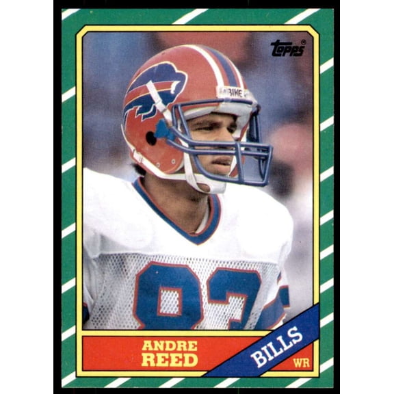 Andre Reed Rookie Card 1986 Topps #388