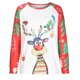 thumbnail image 5 of Pntutb Sudadera de manga larga con estampado digital de elementos navideños de cuello redondo para mujer Pntutb Pntutb-2680, 5 of 6