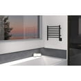 thumbnail image 4 of Amba RWHS-SMB Radiant Small 7 Bar Plug In Bathroom Towel Warmer, Matte Black, 4 of 5