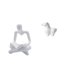 thumbnail image 1 of Escultura De Caballo Pensador Abstracto De Porcelana, Figura Decorativa Creativa De Animal, Adorno Artesanal Para Sala De Estar, Oficina, Mesa Y Armario., 1 of 8