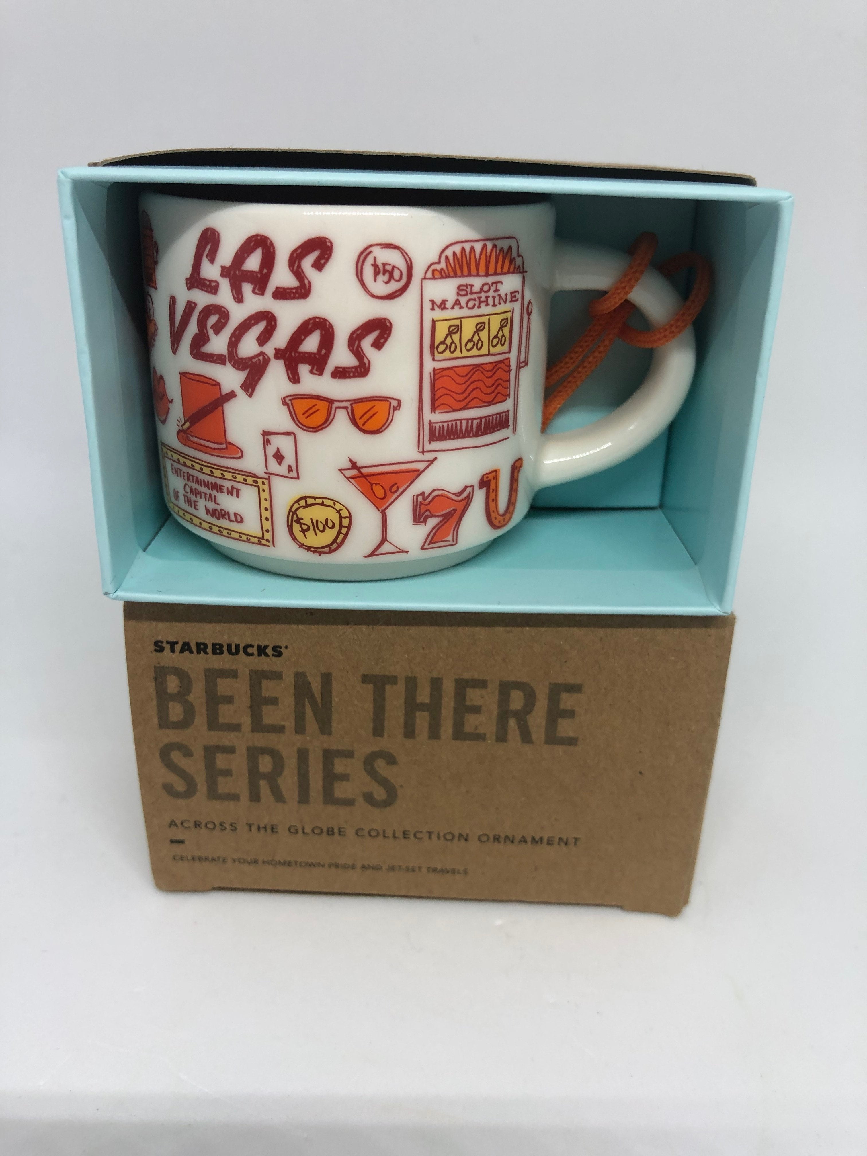 Starbucks Coffee Been There Las Vegas Ceramic Ornament Espresso Mug New