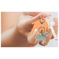 thumbnail image 3 of GOOHOCHY Llavero de elefante cristal de cristal llave de llave joya de big orejas, 3 of 7