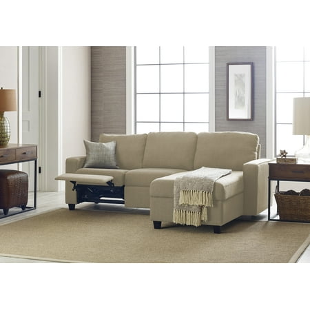 Serta Palisades Reclining Sectional with Right Storage Chaise -