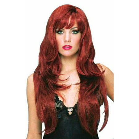 Dream Girl Wig Adult Costume Accessory Long Natural Red