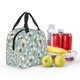 thumbnail image 5 of Fotbe Tulips Flowers Bolsa Térmica con Estampado y Forro de Aluminio Grueso Bolsa de Almuerzo con Bolsillo Frontal para Hombres y Mujeres, Ideal para Trabajo, Escuela, 5 of 8
