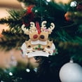 thumbnail image 2 of Árbol De Navidad Personalizado Ciervo Reno Versión Familiar Colgante 2021 Adorno De Regalo De Invierno Sweethay HA044215-02, 2 of 5