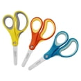 thumbnail image 6 of LIVINGO 3 Pack 5" Blunted Tip Safety Scissors, Left & Right Handed Red Yellow Blue, 6 of 9