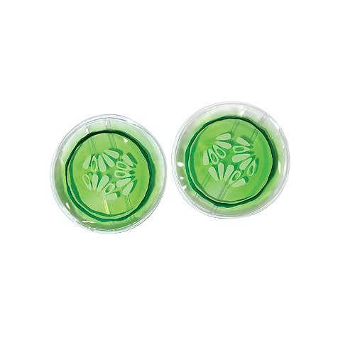 REUSABLE Gel Eye Coolers Cucumber Pack Pads Mask Eye Masque swelling