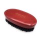 thumbnail image 1 of Firenze Pro Boar Bristle Cepillo ondulado de palma ovalado reforzado de 9 filas # 9151 - Carmesí, 1 of 5