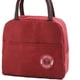 thumbnail image 2 of Bolsa de almuerzo portátil con aislamiento térmico, caja de almuerzo, bolso enfriador (C rojo vino), 2 of 4