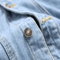 thumbnail image 5 of LZLER Veste en Jean Décontractée pour Hommes, Veste en Denim de Sport Déchirée, 5 of 5